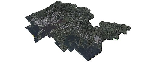 Helsinki aerial LiDAR point cloud