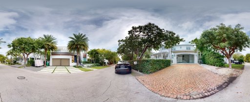 Matterport Pro3 Two-story home including facade